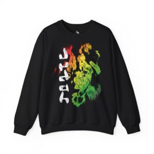 Blipstreet Rasta Lion Sweatshirt