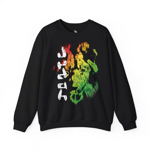 Blipstreet Rasta Lion Sweatshirt