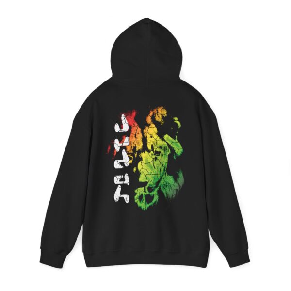 Blipstreet Rasta Lion Hoodie - Image 2